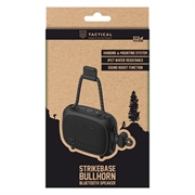 Tactical StrikeBase Bullhorn vanntett Bluetooth-høyttaler - svart