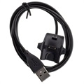 Tactical USB Ladekabel - Honor Band 2/2 Pro/3/3 Pro/4/5 - 1m - Svart