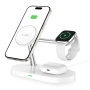 Tech-Protect A12 3-i-1 MagSafe trådløs lader 15 W med innebygd LED-lampe