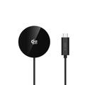 Tech-Protect A50 hurtiglader med MagSafe og Qi2.2, 25W - svart