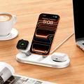 Tech-Protect A51 ArcticBoost 3-i-1 MagSafe-lader med aktiv kjøling - 25W Qi 2.2 - hvit