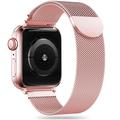 Apple Watch Series 9/8/SE (2022)/7/SE/6/5/4/3/2/1 Tech-Protect Milanese Reim (Åpen Emballasje - Tilfredsstillende) - Roségull
