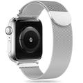 Apple Watch Ultra 2/Ultra/9/8/SE (2022)/7/SE/6/5/4 Tech-Protect Milanese Reim - 49mm/45mm/44mm/42mm - Sølv