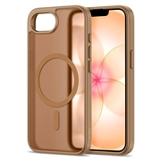 iPhone 16e/17e Tech-Protect BasicMag MagSafe-deksel - matt brun