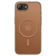 iPhone 16e/17e Tech-Protect BasicMag MagSafe-deksel - matt brun