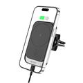 Tech-Protect CW19 Magnetisk MagSafe trådløs lader/luftventilholder for bil - 15W - Svart