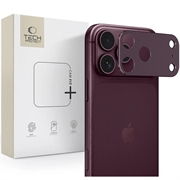 iPhone 18 Pro Max Tech-Protect Camalloy Fit+ kamerabeskytter i aluminium - Burgund