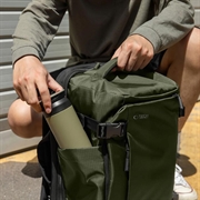 Tech-Protect Defender S70 24L reise-ryggsekk for bærbar PC (håndbagasje) – Ryanair/Wizz Air – 40x30x20cm – militærgrønn