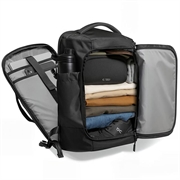 Tech-Protect Defender S70 24L reise-ryggsekk for bærbar PC (håndbagasje) – Ryanair/Wizz Air – 40x30x20cm – Svart