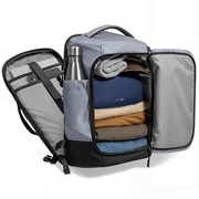 Tech-Protect Defender S70 24L reise-ryggsekk for bærbar PC (håndbagasje) – Ryanair/Wizz Air – 40x30x20cm – Grå