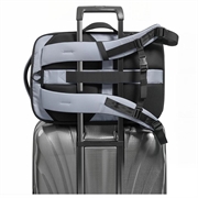 Tech-Protect Defender S70 24L reise-ryggsekk for bærbar PC (håndbagasje) – Ryanair/Wizz Air – 40x30x20cm – Grå