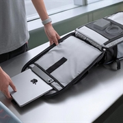 Tech-Protect Defender S70 24L reise-ryggsekk for bærbar PC (håndbagasje) – Ryanair/Wizz Air – 40x30x20cm – Grå