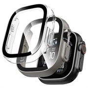 Apple Watch Ultra 1/2/3/4  Tech-Protect Defense360-etui med skjermbeskytter - 49mm - 2 stk. - Titan / Gjennomsiktig