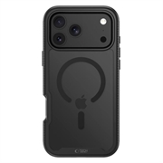 iPhone 18 Pro/17 Pro Tech-Protect Defense360 MagSafe-deksel med skjermbeskytter - Matt svart