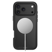 iPhone 18 Pro Max/17 Pro Max Tech-Protect Defense360 MagSafe-deksel med skjermbeskytter - Matt svart