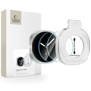 Samsung Galaxy Watch8/9 Tech-Protect Easy Set+ skjermbeskytter i herdet glass