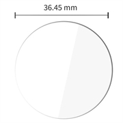 Samsung Galaxy Watch8/9 Tech-Protect Easy Set+ skjermbeskytter i herdet glass – 40mm – 2 stk. – gjennomsiktig