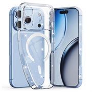 iPhone 18 Pro Max/17 Pro Max Tech-Protect FlexAir Glitter MagSafe TPU-deksel - Gjennomsiktig