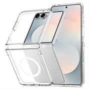 Samsung Galaxy Z Flip8 Tech-Protect Flexair Magnetisk Hybrid-deksel - Gjennomsiktig