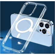 iPhone 12 Pro Max Tech-Protect Flexair Magnetisk Hybrid-deksel - Gjennomsiktig