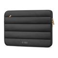 Tech-Protect Fluffy plysj laptop-etui 13"-14" - Svart