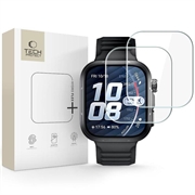 Huawei Watch Fit 5 Pro Tech-Protect Glass Flex+ Hybrid skjermbeskytter - 2 stk. - Klar