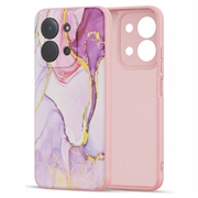 Xiaomi Redmi 15C/Poco C85 Tech-Protect Icon Silikondeksel - Marmor