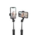 Tech-Protect L02S Kompakt selfie-stang med stativ og Bluetooth - svart