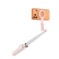 Tech-Protect L11S 2-i-1 MagSafe-selfiestang med stativ og Bluetooth-fjernkontroll - Rosa