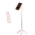 Tech-Protect L11S 2-i-1 MagSafe-selfiestang med stativ og Bluetooth-fjernkontroll - Rosa