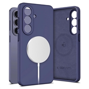 Samsung Galaxy S26 Tech-Protect flytende silikon-deksel - MagSafe-kompatibel - Koboltfiolett