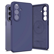 Samsung Galaxy S26 Tech-Protect flytende silikon-deksel - MagSafe-kompatibel - Koboltfiolett