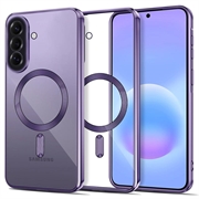 Samsung Galaxy A57 Tech-Protect MagFlex-deksel - MagSafe-kompatibelt - klar / Koboltfiolett