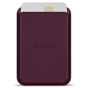 Tech-Protect MagWallet MagSafe-kortholder - Burgund