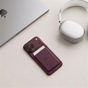 Tech-Protect MagWallet MagSafe-kortholder - Burgund