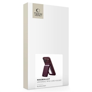 Tech-Protect MagWallet Stand MagSafe-kompatibel kortholder - Burgund