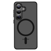 Samsung Galaxy S26 Tech-Protect Magmat Deksel - MagSafe-kompatibel - Matt Svart