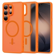 Samsung Galaxy S26 Ultra Tech-Protect Magmat Deksel - MagSafe-kompatibel - Matt oransje