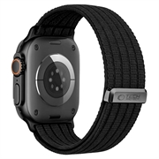 Tech-Protect nylonrem til sport - Apple Watch 8/9/10/11/SE/Ultra - 44/45/46/49mm - svart