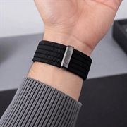 Tech-Protect nylonrem til sport - Apple Watch 8/9/10/11/SE/Ultra - 44/45/46/49mm - svart