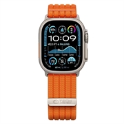 Tech-Protect nylonarmbånd - Apple Watch 8/9/10/11/SE/Ultra - 44/45/46/49mm - Oransje