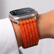 Tech-Protect nylonarmbånd - Apple Watch 8/9/10/11/SE/Ultra - 44/45/46/49mm - Oransje