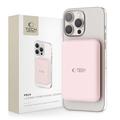 Tech-Protect PB10 LifeMag Magnetisk Trådløs Powerbank - 15W - Rosa