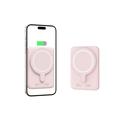 Tech-Protect PB10 LifeMag Magnetisk Trådløs Powerbank - 15W - Rosa