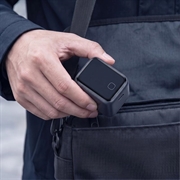 Tech-Protect PowerVision NC45W-GaN 45W USB-C-lader - PowerView AI 2.0-skjerm - mørkegrå