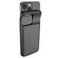 Tech-Protect Powercase iPhone 13/13 Pro Backup Ladedeksel - Svart