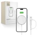Tech-Protect QI15W-A44 MagSafe trådløs lader 15W - Hvit