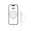 Tech-Protect QI15W-A44 MagSafe trådløs lader 15W - Hvit