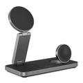Tech-Protect QI15W-A47 3-i-1 sammenleggbar MagSafe trådløs lader