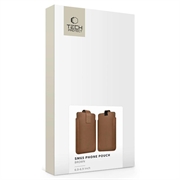 Tech-Protect SM65 universelt mobiletui - 6"-6.9" - Brun